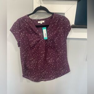 NWT purple blouse